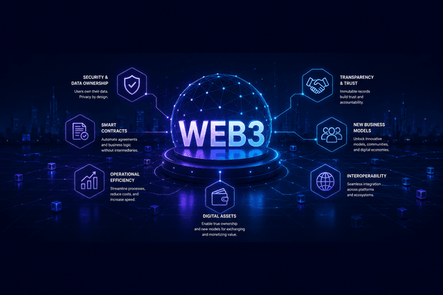 Benefits of Web3 Application Development for Businesses